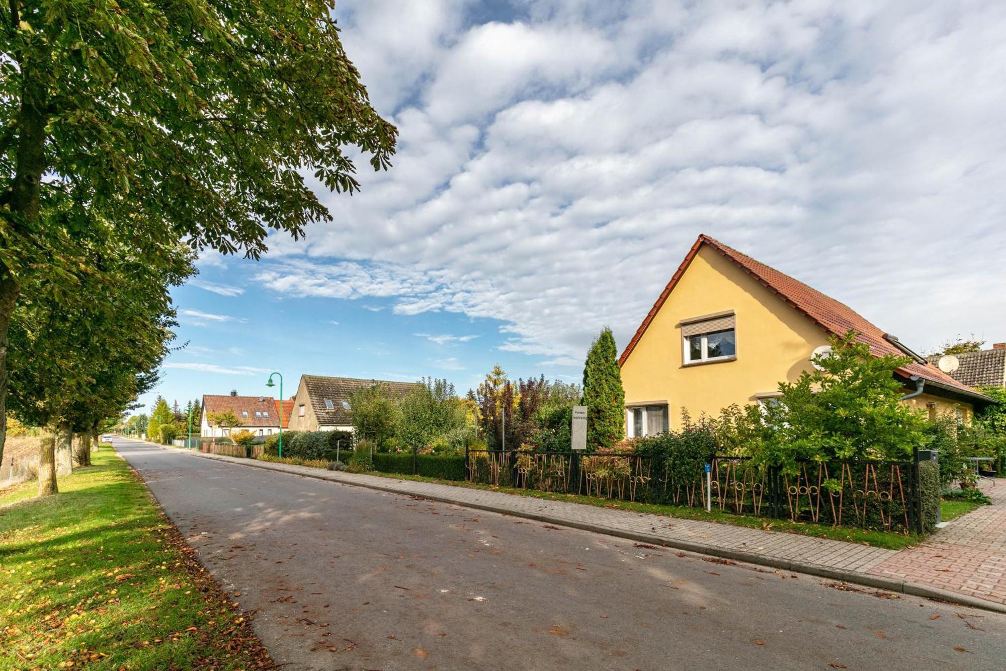 Ferienwohnung Im Blumengarten Angermunde Ngoại thất bức ảnh